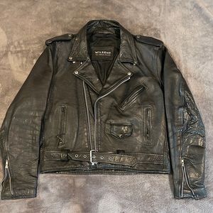 Wilson’s mens leather Biker jacket
